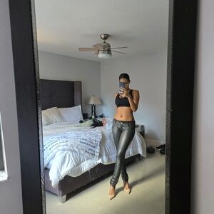 Freddy Faux Leather Pants